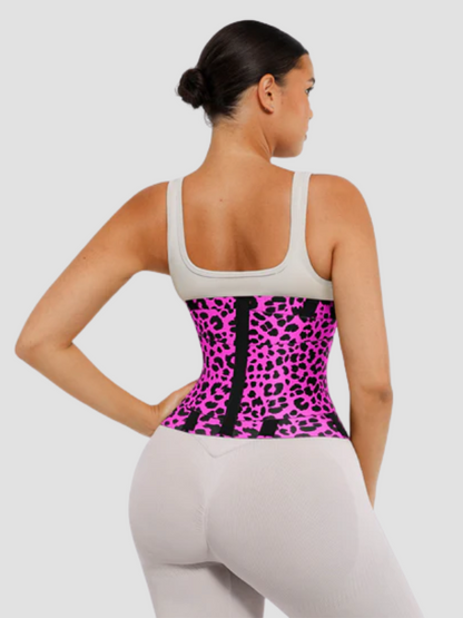 Leopard Triple Wrap Tummy Control Waist Trainer