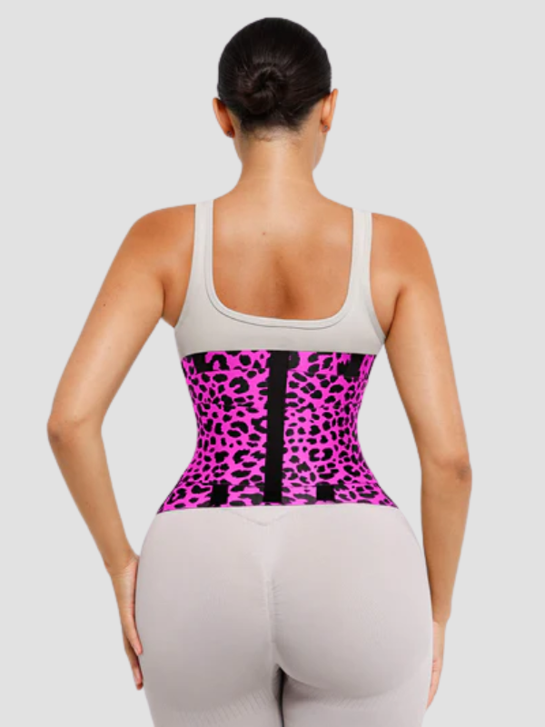 Leopard Triple Wrap Tummy Control Waist Trainer