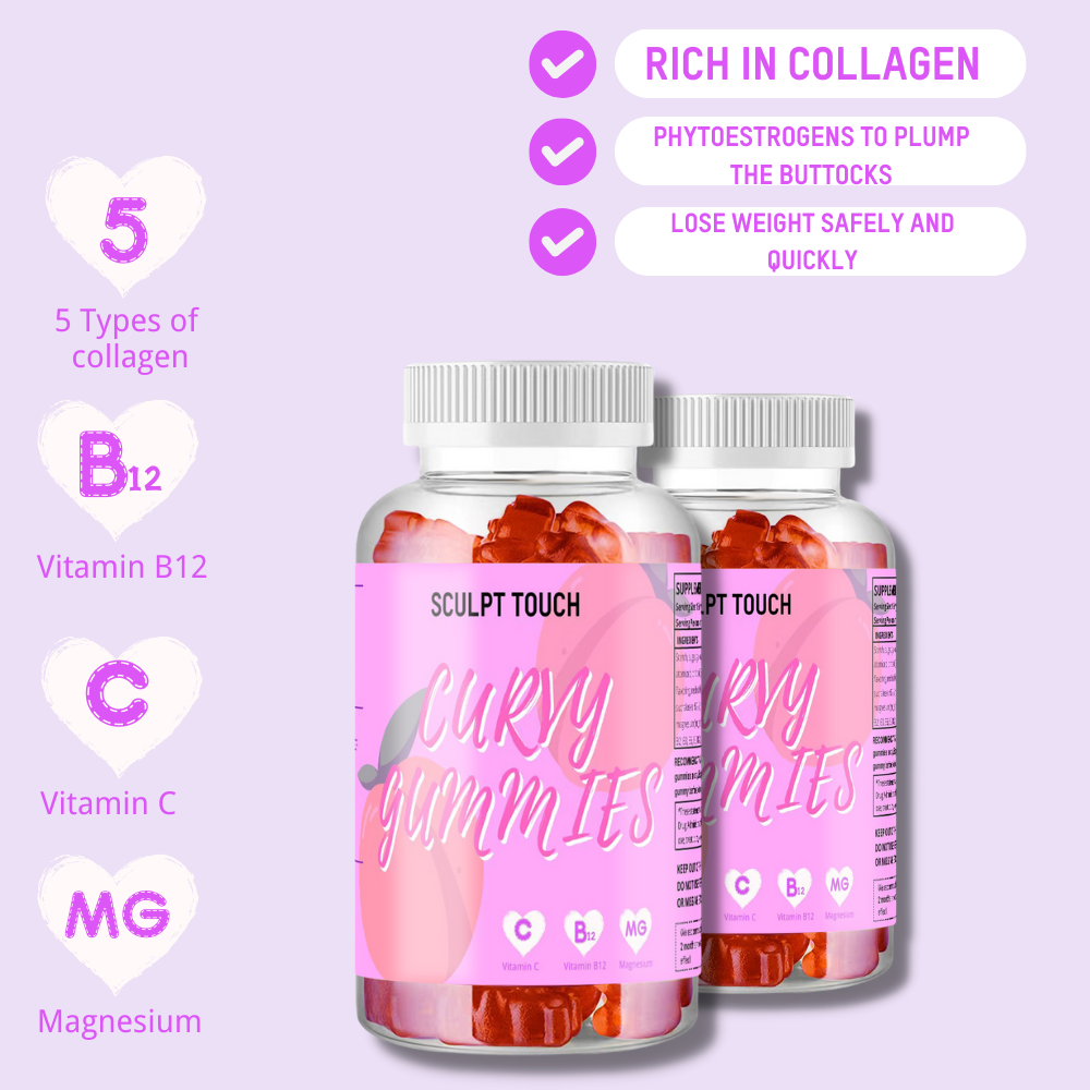 Curvy Gummies | Butt Sculpting & Weight Management