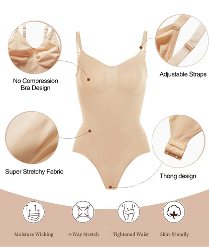 Sculpting Thong Bodysuit
