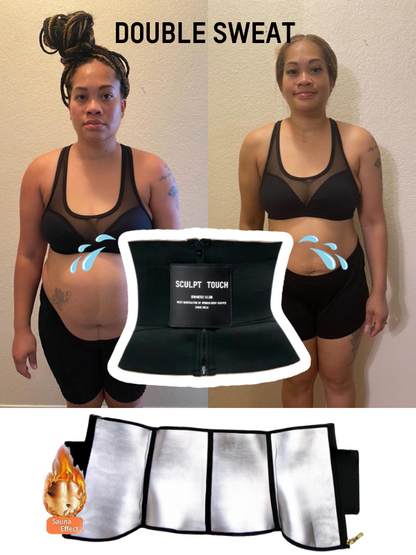 Sauna Hourglass Girdle-Sweat Max