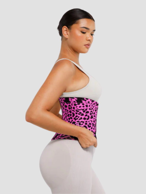 Leopard Triple Wrap Tummy Control Waist Trainer